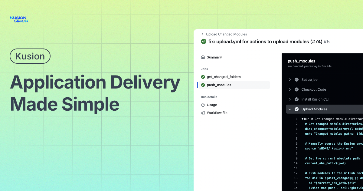 Kusion Architecture Overview